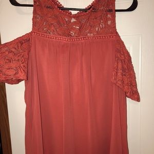 Off the shoulder dress